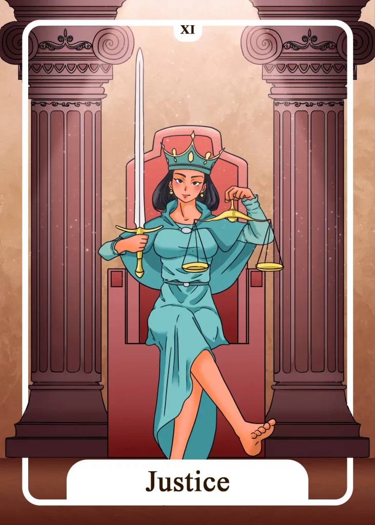 The Justice Tarot Card Meaning