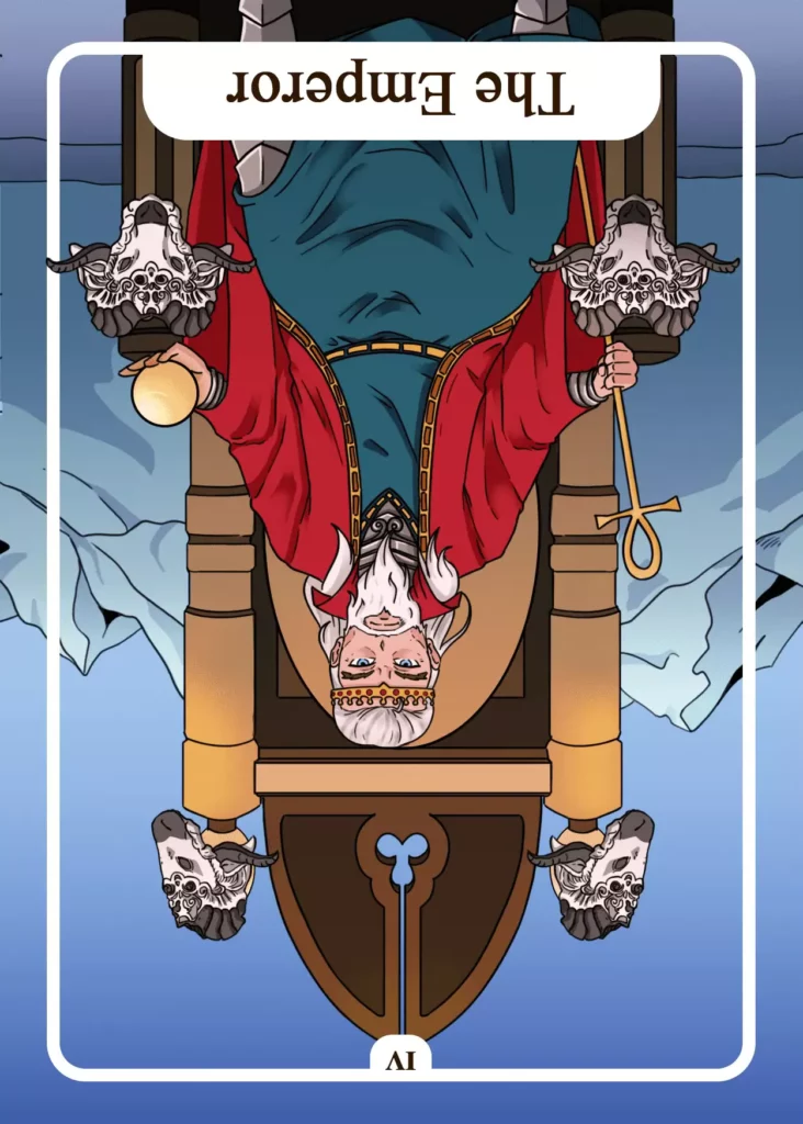 The Emperor Reversed as Feelings Tarot Card Meaning