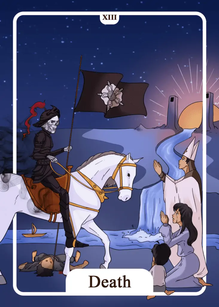 The Death as Feelings Tarot Card Meaning