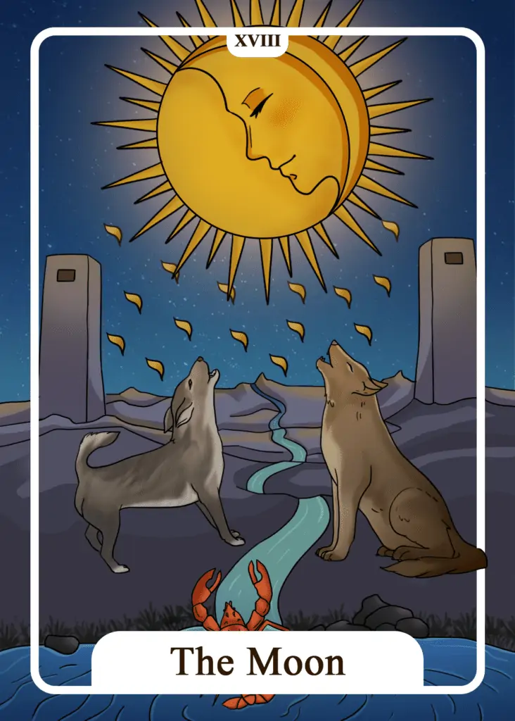 The Moon Tarot Card Meaning