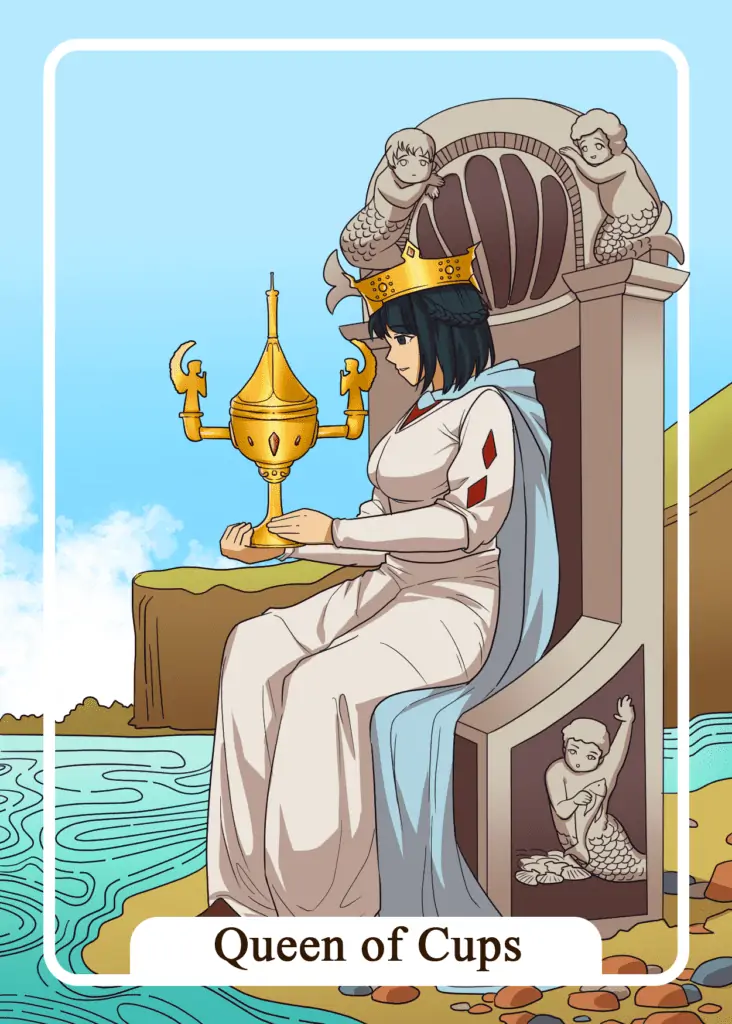 Queen of Cups Tarot Card Meaning