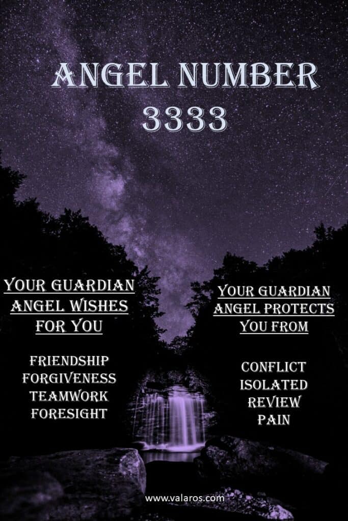 Angel Number 3333 Meaning Cheat Sheet