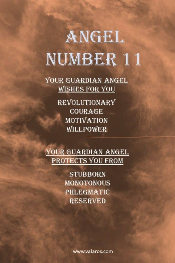 Angel Number 11 Meaning Cheat Sheet