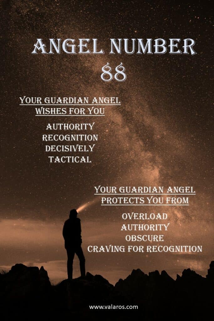 Angel Number 88 Meaning Cheat Sheet