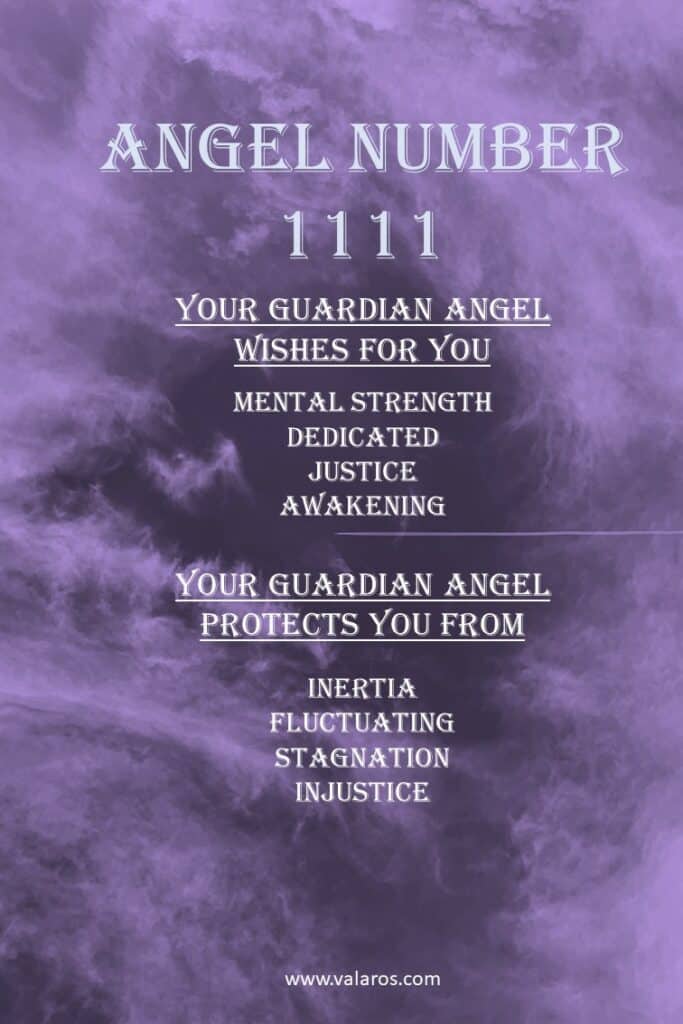 Angel Number 1111 Meaning Cheat Sheet