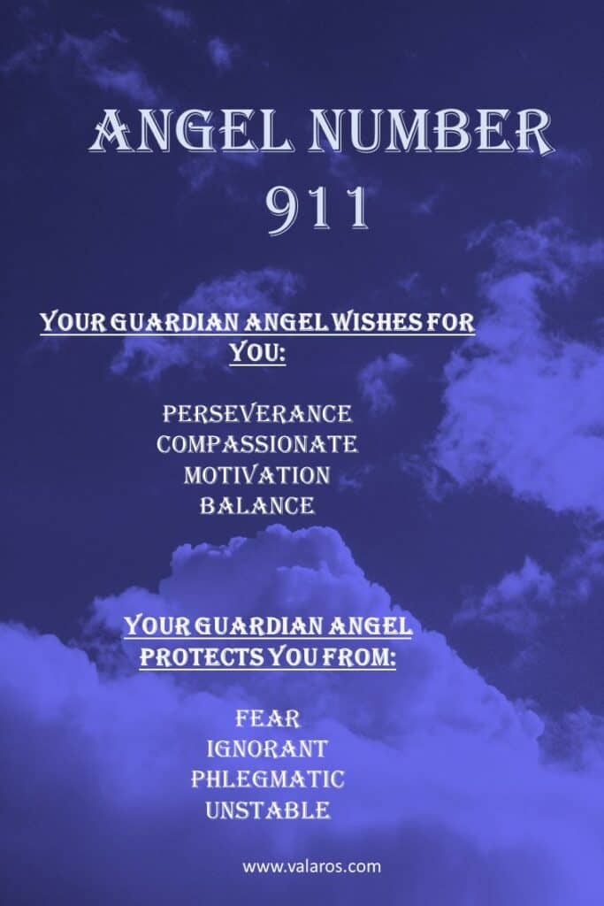 Angel Number 911 Meaning Cheat Sheet