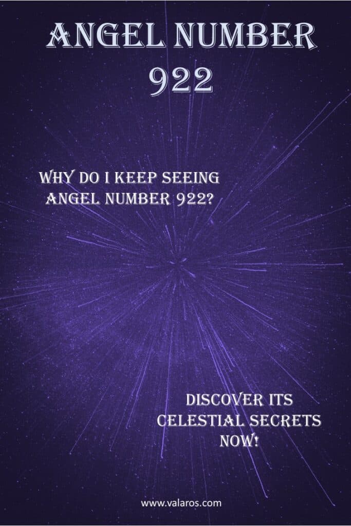 Angel Number 922 Meaning