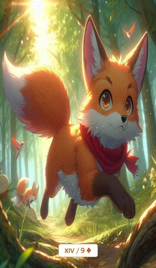 Fox Lenormand Card