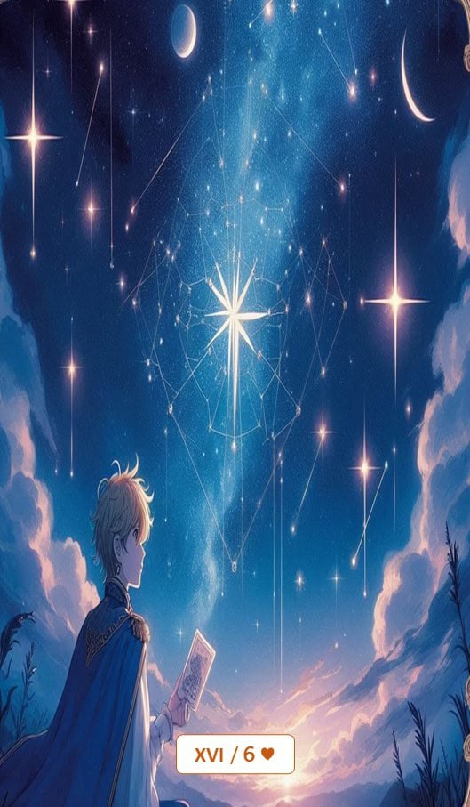 Stars Lenormand Card