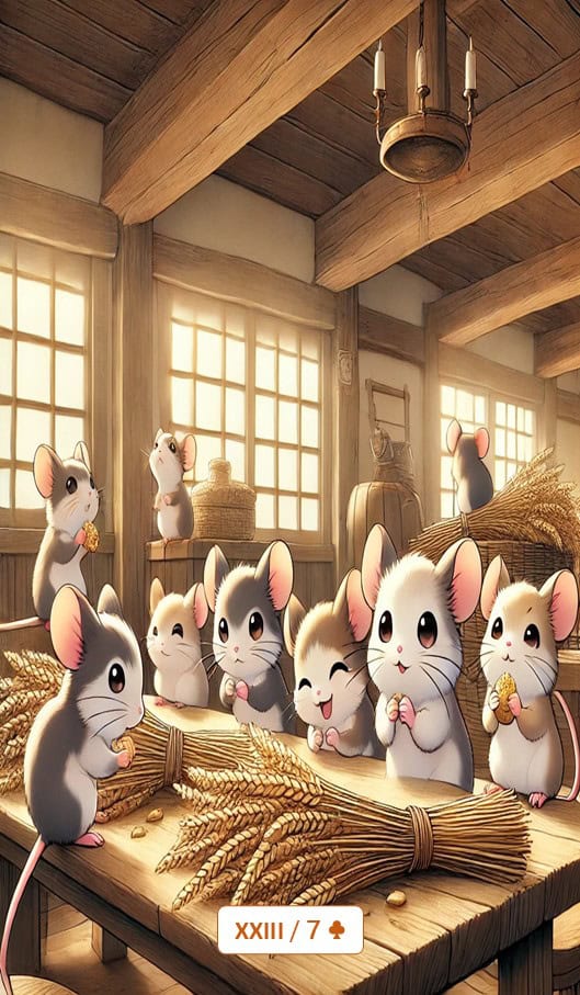 Mice Lenormand Card