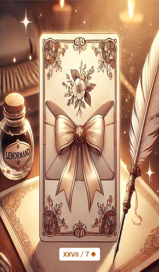 Letter Lenormand Card