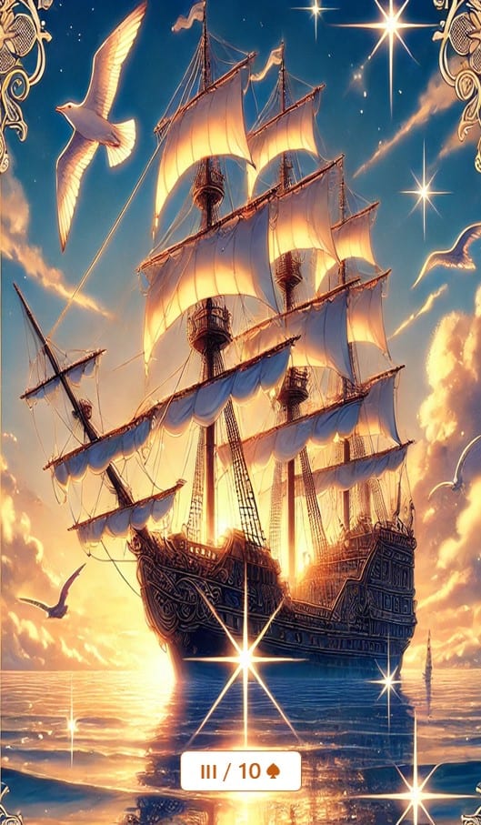 Ship Lenormand Card