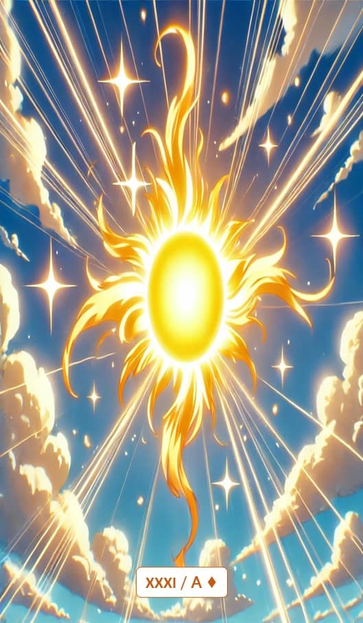 Sun Lenormand Card