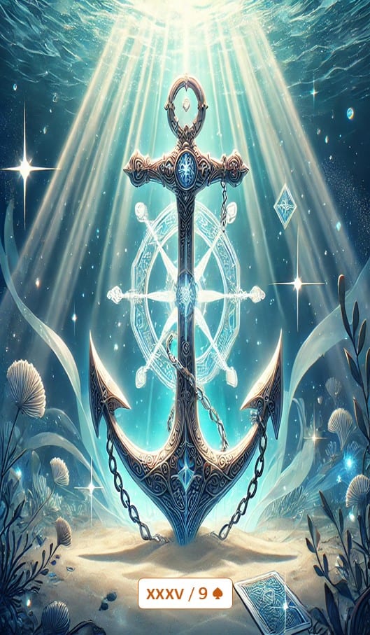 Anchor Lenormand Card