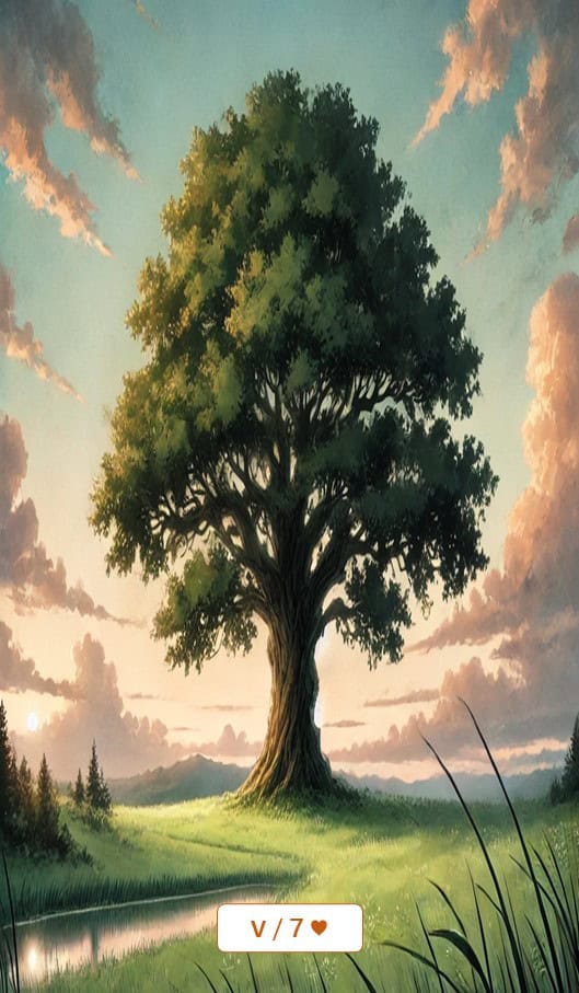 Tree Lenormand Card