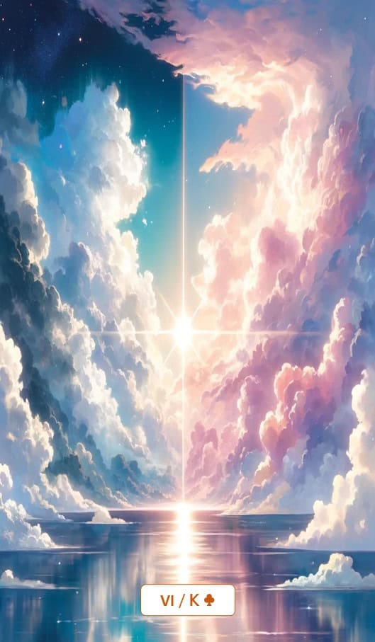 Clouds Lenormand Card